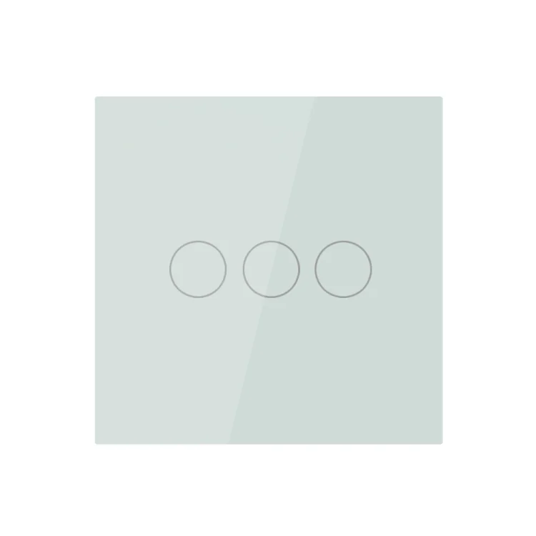 Wifi Smart 3 Gang Touch Switch White