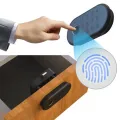 Fingerprint and password system drawer and cabinet lock thumbnail 3