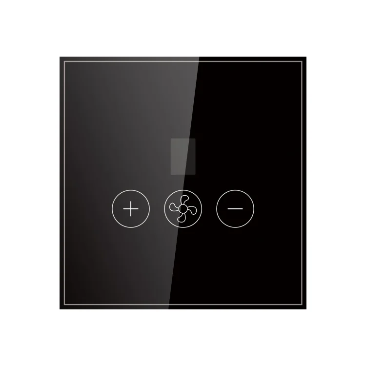 Wifi Smart Fan Switch Black