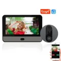 Wifi Wireless 1080P Video Doorbell Camera Tuya Smart Wifi Visual Door Bell and Video Intercom for Home Apartment thumbnail 1