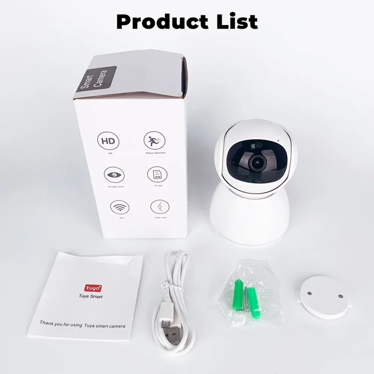 Tuya WIFI Smart Camera AI Auto Tracking PIR Motion Human Detection Two Way Voice Call Indoor Home 1080P FHD CCTV - ছবি 5