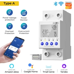 WiFi Smart Voltage Protector 63A