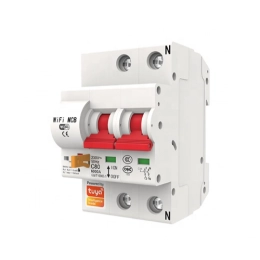 Original 63A WIFI smart switch energy meter Kwh metering circuit breaker timer with voltage current leakage protection