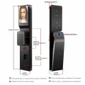 L21 Smart Door Lock with 3D Face Recognition with active video call thumbnail 5