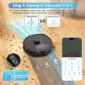 AIRROBO T20+ Self-Emptying Robot Vacuum Cleaner with Dry and Wet Mopping thumbnail 1