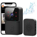Tuya WiFi 1080P HD Video Doorbell Camera Wireless Waterproof IP55 Door Bell with Visual Intercom Camera thumbnail 1