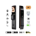 L9 Premium  3D Face Recognition Smart Video Call and Fingerprint Door Lock thumbnail 1