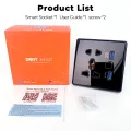 Wifi USB and 5 pin Socket 10A Round Corner Black thumbnail 4