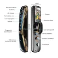 L26 Premium Golden Smart Door Lock with 3D Face Recognition thumbnail 7