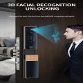 L13 Premium Professional Video Call Face Door Lock thumbnail 7