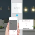 Wifi Smart Light Dimmer Switch White thumbnail 2