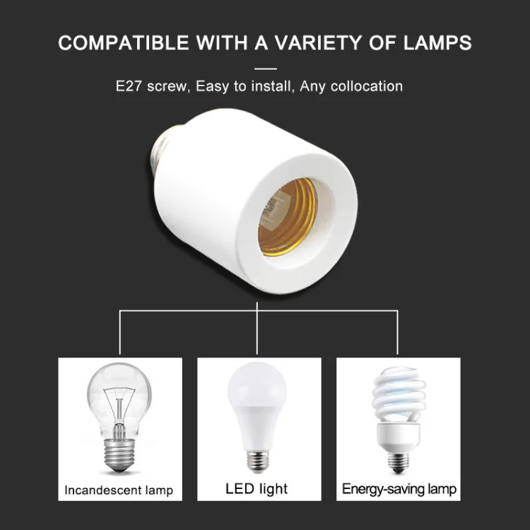 Remote Control Lamp Holder E27 - ছবি 2