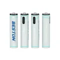 Beston AAA Lithium Rechargeable Battery Type-C Charging Port (4Pcs Pack) Original thumbnail 3
