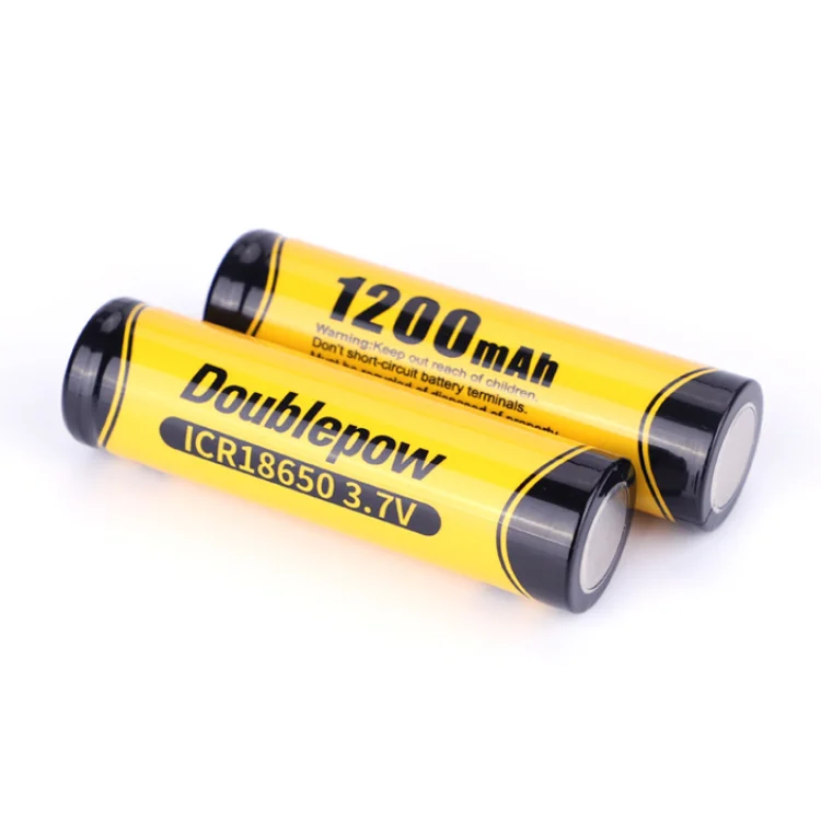 Doublepow 1200mAh Rechargeable lithium battery 2 Piece - ছবি 2