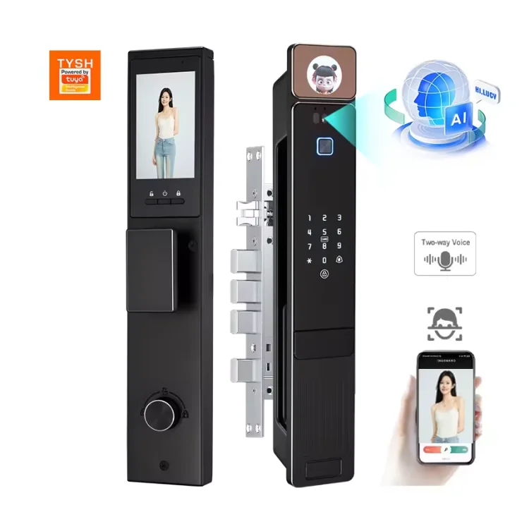 L11 Wifi  Tuya Smart Video Call Face Unlock Door for Home Apartment - ছবি 2