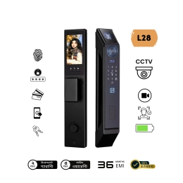 L28 Smart 3D Face & Palm Vein Door Lock with Video Intercom
