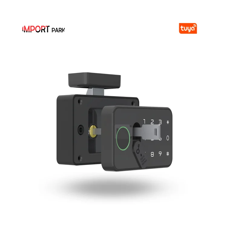 Tuya Bluetooth Smart Cabinet & Drawer Lock with Manual Key - ছবি 3