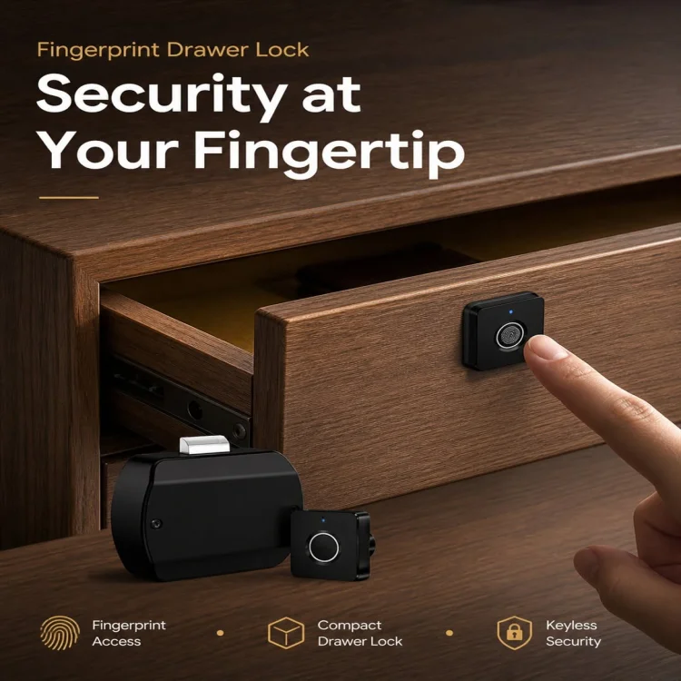 Finger Print Drawer Lock